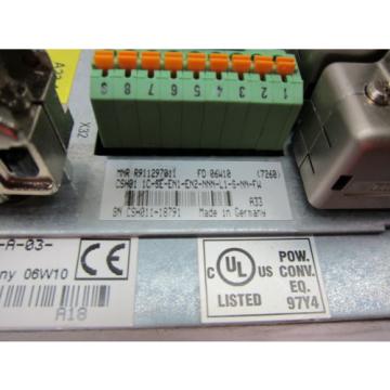 REXROTH Italy India HCS02.1E-W0028-A-03-NNNN IndraDrive C SERVO DRIVE SERCOS INTERFACE