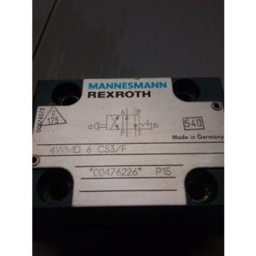 REXROTH Russia Russia MANNESMANN HYDRAULIC VALVE_4WMD 6 C53/F_4WMD6C53F_TNS-65/80D