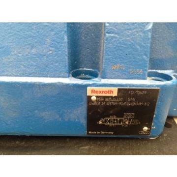 Rexroth China Korea valve 0811404437 model  4WRLE25X370M-3X/G24K0/A1M-812