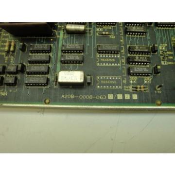 Fanuc Egypt Canada A20B-0008-0630 PC1 Board