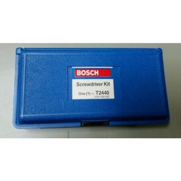 Bosch T2440 Set of Insert Bits Plus Magnetic Screwdriver Socket adapter Bit