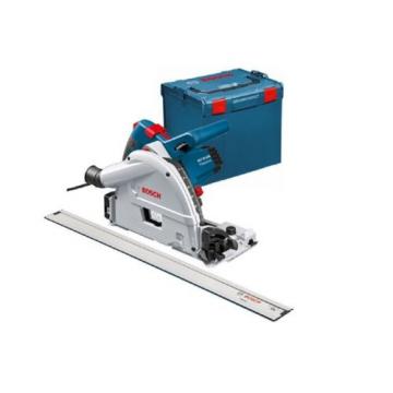 Bosch GKT55GCE 110v Plunge Saw 165mm + Case + 1 x 1.6M Guide Rail + LBOXX New