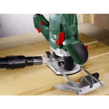 Bosch POF 1200 AE Router With Vacuum Adaptor and Clamping Lever, SDS System