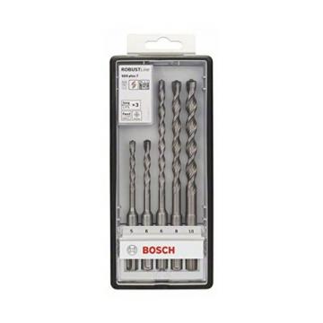 Bosch 2608585073 5/6/6/8/10 mm SDS Plus-7 Drill Bits Set (5-Piece)