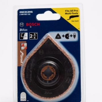 Bosch OSC212HG Carbide Grout and Tile Blade - 3Max 2 3/4 multi tool blade