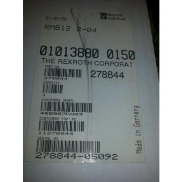 Indramat Egypt Korea Rexroth Interbus S RMB12.2-04  part number 278844