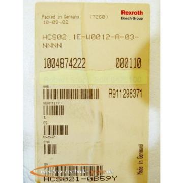 Rexroth Canada France HCS02.1E-W0012-A-03-NNNN IndraDrive Umrichter   &gt; ungebraucht! &lt;