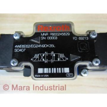 Rexroth Italy France Bosch R900245629 Valve 4WE6E62/EG24N9DK35L SO407 - New No Box