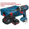 4.0ah Bosch GSB 18 V-Li DS Pro L-Boxx Cordless Li Combi 060186717E 3165140726245 #1 small image