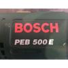 MULTISPAZZOLA LEVIGATRICE SMERIGLIATRICE ELETTRICA BOSCH PEB 500 E #10 small image