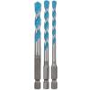 BOSCH HEX-9 Multi Construction - 3 Piece HEX Drill Bit Set - 5/6/8mm #1 small image