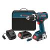 Bosch HDS182-02 18V Brushless 1/2in Compact Tough Hammer Drill/Driver Kit #1 small image
