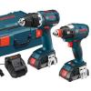 Bosch 18-Volt Lithium Ion (Li-ion) Brushless Motor Cordless Combo Kit Hard Case #2 small image