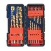 Bosch 18-Piece Titanium Coating Twist Drill Bit Set w/ Plastic Case Hand Tool NE #1 small image