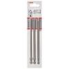 Bosch Zubehör 2 607 001 758 - Set inserti per avvitatrice, extra duri, 152 mm,