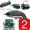 2 x Sets Bosch IXO-V Lithium ION Cordless Screwdriver 06039A8072 3165140800051* #1 small image