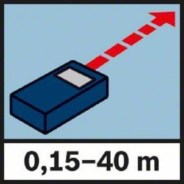 BOSCH GLM40 LASER DISTANCE MEASURE 40 0601072900 METRE RANGE BRAND NEW #3 image