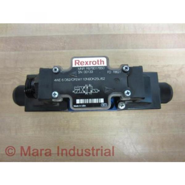 Rexroth Dutch Australia Bosch R978017850 Valve 4WE 6 D62/OFEW110N9DK25L/62 - New No Box #7 image