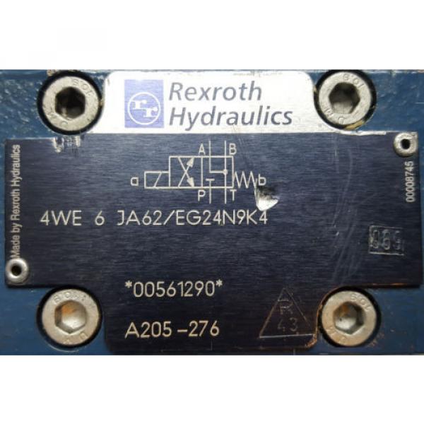 Rexroth Italy Egypt 4WEH16HA71/6EG24N9ETK4 with 4WE6JA62/EG24N9K4  Directional Valve #4 image