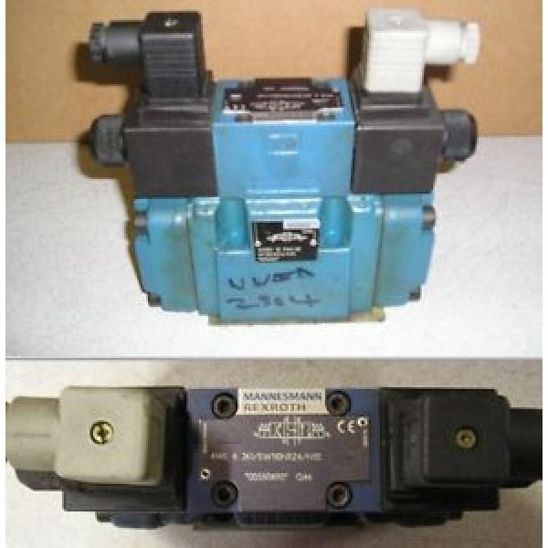 Bosch Singapore Canada Rexroth Hydraulics 4WE 6 J61/EW110N9Z4 4WEH 10 F44/6E Hydraulic Valve #1 image