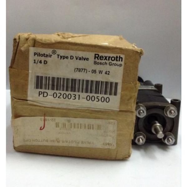 PD-020031-00500 Japan Singapore Rexroth Type &#039;D&#039; Pilotair® 2 Way Push/ Spring Air Valve, 1/4&#034; #5 image