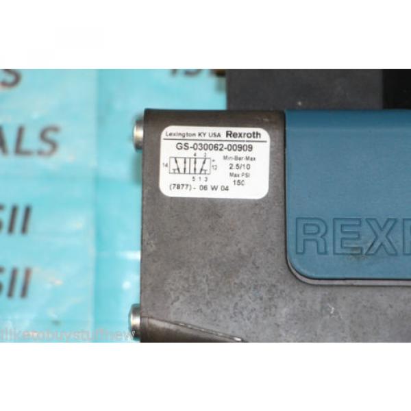 Rexroth USA Egypt GS-030062-00909 Ceram Solenoid Valve 24VDC New #2 image