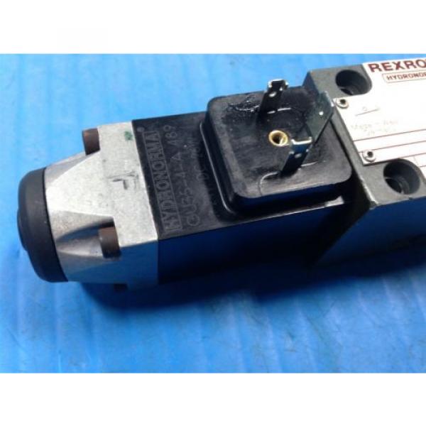 USED Canada Singapore REXROTH 4WE6J52/AG24NZ4 DIRECTIONAL VALVE 4 WE 6 J52/AG24NZ4 (U4) #5 image