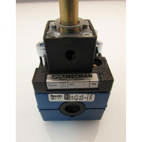 REXROTH Canada Greece MECMAN 581-21 PNEUMATIC VALVE #2 image