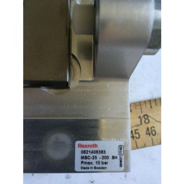 NEW Canada Singapore BOSCH REXROTH 0821406383,MSC-25-200 SH PNEUMATIC ACTUATORS,BOXAW #2 image