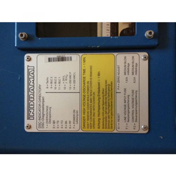 Rexroth USA Germany Indramat DSC.3.1-100-220  Servo Controller DSC 3.1-100-220V #4 image