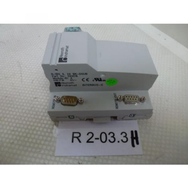 Rexroth Singapore Italy Indramat R-IBS IL 24 BK-DSUB unused boxed free delivery #1 image
