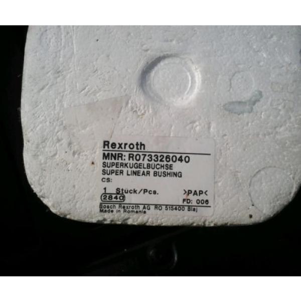 Rexroth Dutch Canada R073326040 Rexroth Super Linear Bushing #1 image