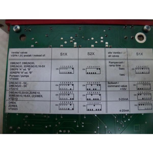 REXROTH Korea France VT-VSPA1-1-11 D/V0/0, Mat No. R900033823 incl. Murr holder free delivery #4 image