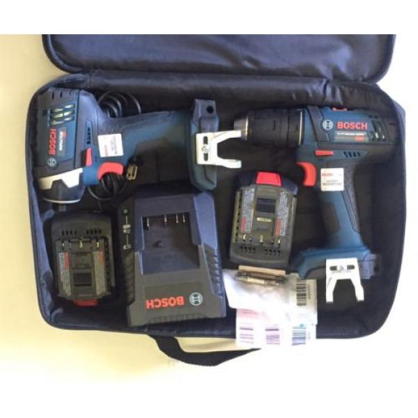 Bosch IDS181 DDB181 2PC 18V Drill Combo W/Soft Case #8 image