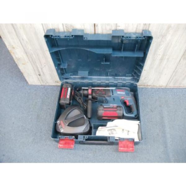 BOSCH 11536VSR BULLDOG 36V HAMMER DRILL W/2 BATTERIES, CHARGER, CASE #2 image