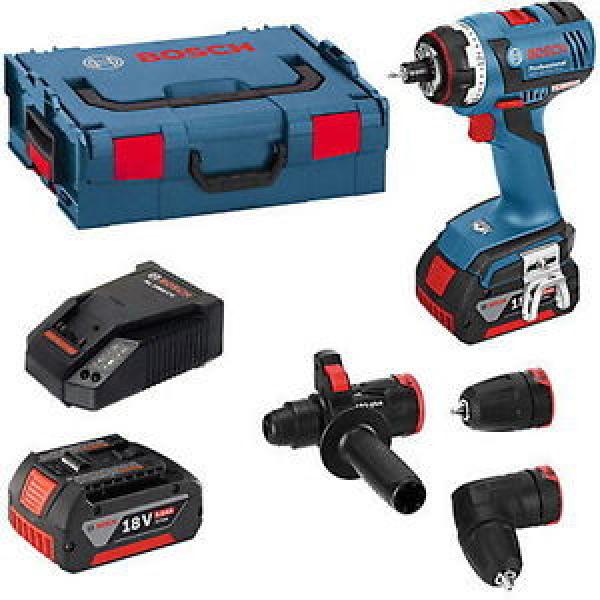 Bosch GSR18V-EC FC2 Versatile Drill FlexiClick 5-in-1  2 x 4.0Ah Battery #1 image