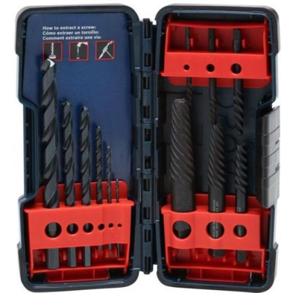 Bosch Screw Extractor Drill Bit Set Out Easy Broken Bolt Remover Damaged New #1 image