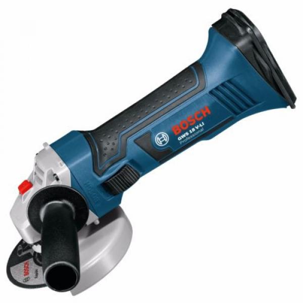 Bosch Blue 18V Li-Ion Professional 115mm Angle Grinder Skin Only - GWS 18V-LI #2 image