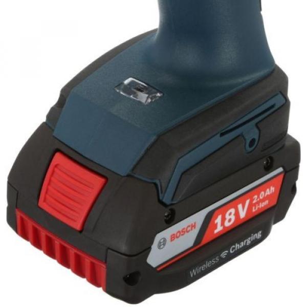 Bosch Lithium-Ion Drill/Driver Cordless Power-Tool Kit 1/2in 18V Keyless BLUE #4 image