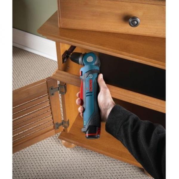 Bosch 12 Volt Lithium-Ion Cordless 3/8 in. Variable Speed Right Angle Drill Tool #2 image