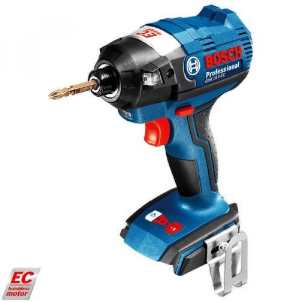 NEW! Bosch BRUSHLESS 18V Li-Ion Impact Driver Drill - GDR 18 V-EC BB - Skin Only #1 image