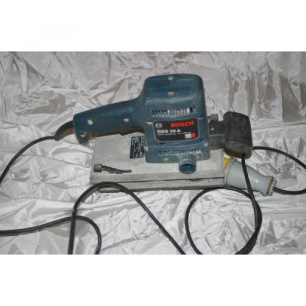 BOSCH SANDER   GSS 28A  AS PER PHOTOGRAPHS 110v #5 image