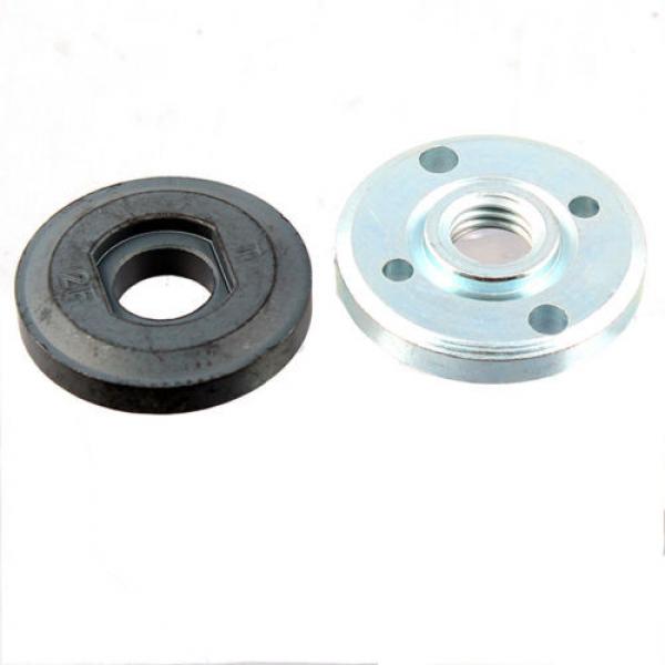New Washer &amp; Nut Angle Grinder Inner Outer Flange for Bosch Power Tool GWS20-180 #4 image