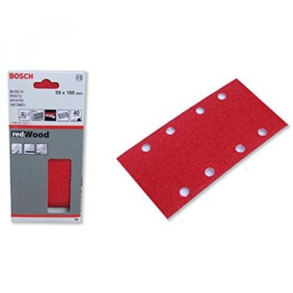 Bosch 2608605302 93 X 186 Mm Sanding Sheets For Orbital Sanders FREE POST UK #1 image