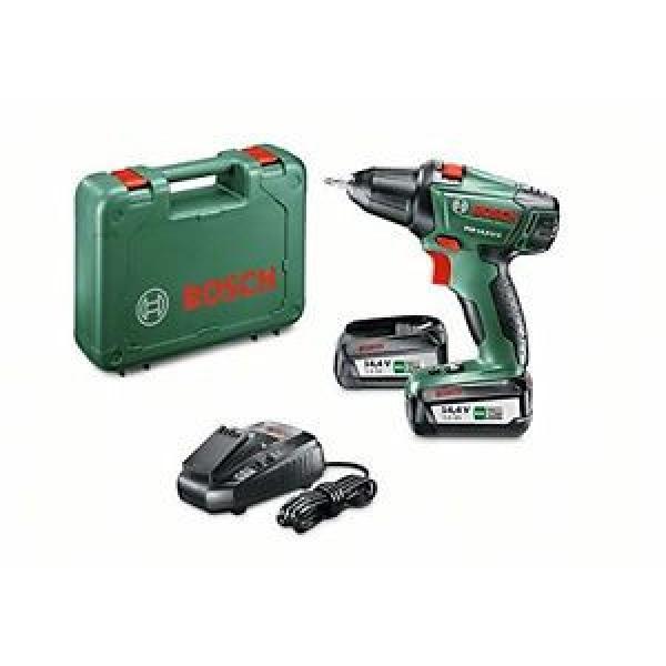 Tg 2 Batterie| Bosch PSR 14.4 LI-2 Trapano Avvitatore, 2 Batterie al Litio #1 image