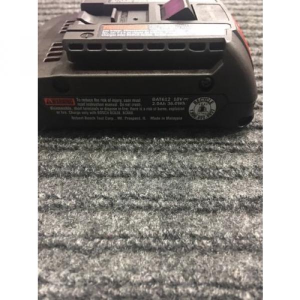 X2 Bosch 18v Batteries BAT612 42514-1 #11 image