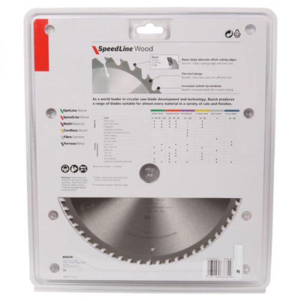 Bosch Speedline Wood Circular Saw Blades 235mm  - 20T, 40T or 60T #7 image