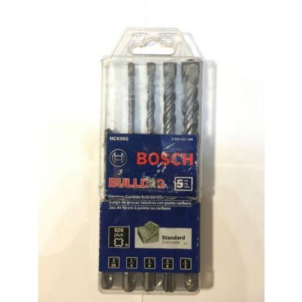Bosch HCK005 5-Piece S4L SDS-plus Rotary Hammer Drill Bit Set #1 image