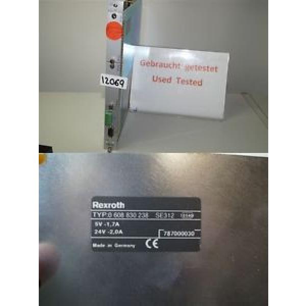 Rexroth Mexico Italy 0608830238 SE312 0-608-830-238 BP302 #1 image