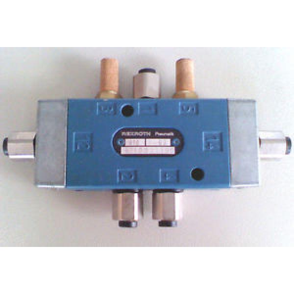 GERMANY Dutch Russia REXROTH Pneumatic 5 port 4 way 2 Air Pilot Valve 1/8 NPT 4mm TUBE #1 image